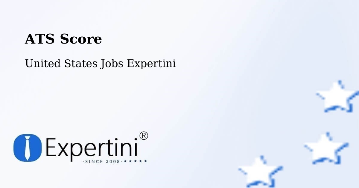 Resume ATS Score & Job Description Match Tool – Cache - United States Jobs Expertini