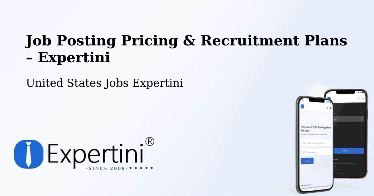 Job Posting Pricing & Recruitment Plans – Cache - Cache, United States Jobs Expertini