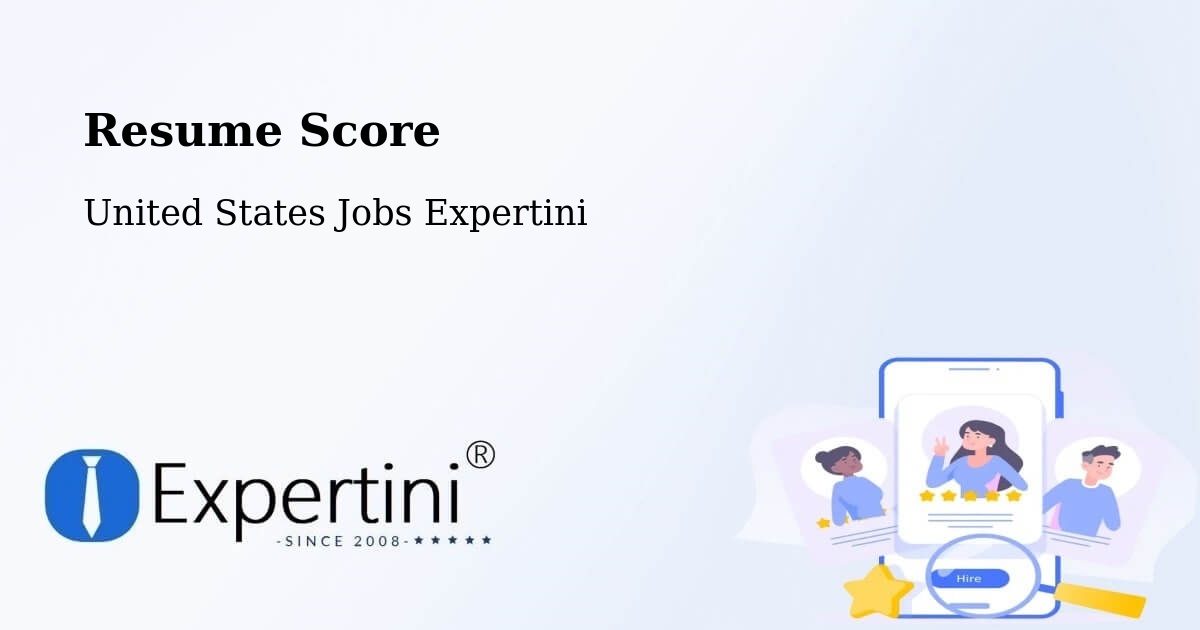 Resume Score & Job Description Match Tool – Cache - United States Jobs Expertini