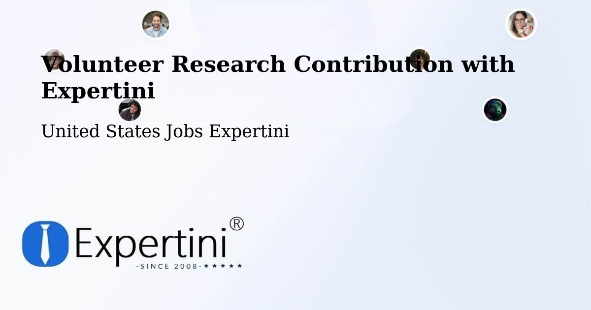 Volunteer Research Contribution Program – Cache - United States Jobs Expertini